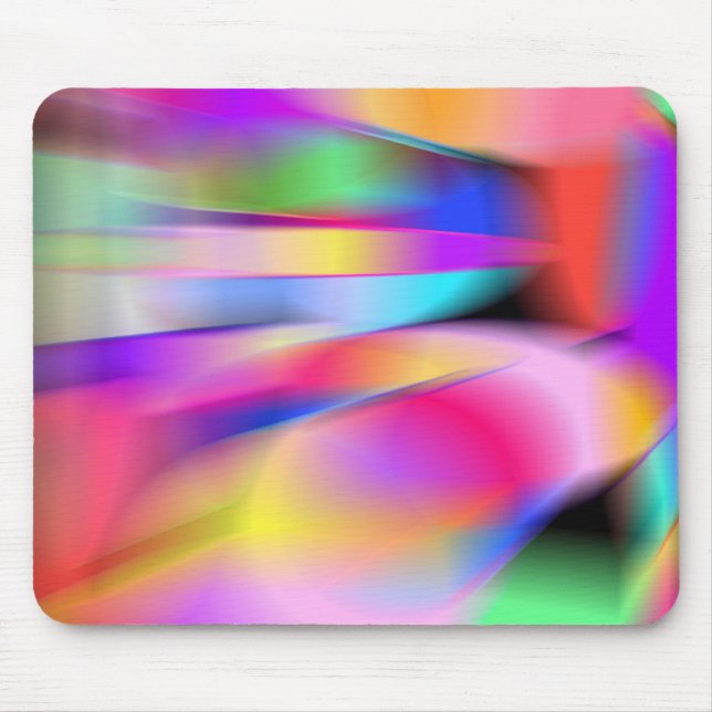 Neon blendet Mousepad (Vorne)