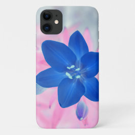 Neon Blue Lily Blume iPhone 11 Fall Case-Mate iPhone Hülle