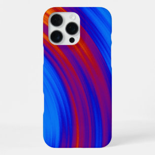 Neon Blue Orange Red Yellow iPhone 16 Pro Max Hülle