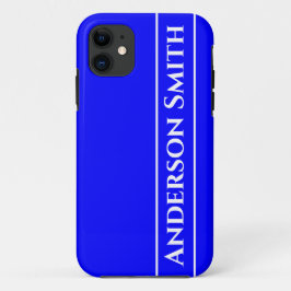 Neon Blue Solid Color Case-Mate iPhone Hülle