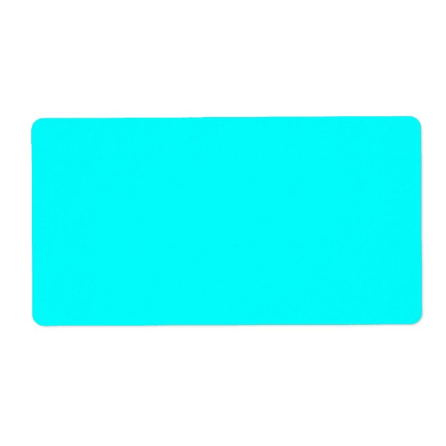 Neon Blue Solid Color | Classic (Vorne)