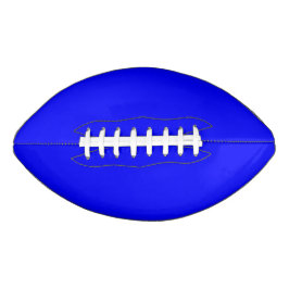 Neon Blue Solid Color Football