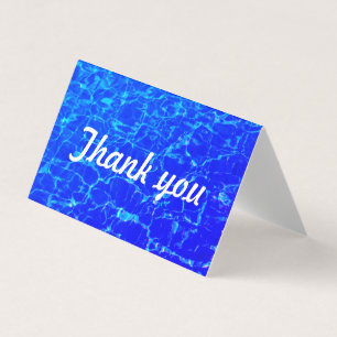 Neon Blue Waters Farbiges Muster Trendy Vielen Dan