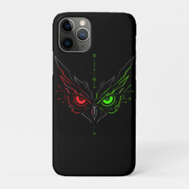 Neon-böses Eulen-Tech-Stammes-Cybernetic-Art Case-Mate iPhone Hülle