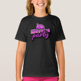 Neon Bowling Party Bash Geburtstagspartei T-Shirt