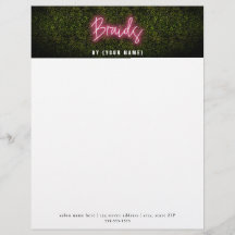 Neon Boxwood Hair Salon Braids Beruflich