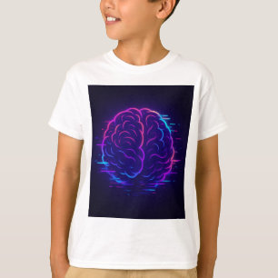 Neon Brain Kids' Meme T - Shirt