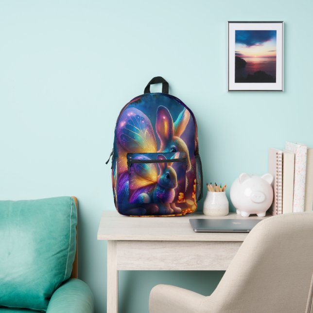 Neon Bunny Bedruckter Rucksack (InSitu)