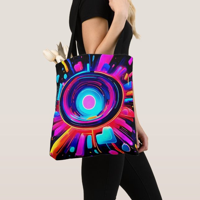 Neon Burst: Abstrakte Energie (Von Nahem)