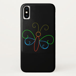 Neon Butterfly Case-Mate iPhone Hülle