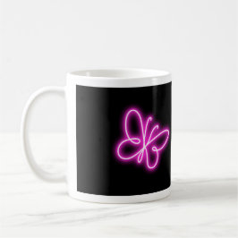 Neon Butterfly Kaffeetasse