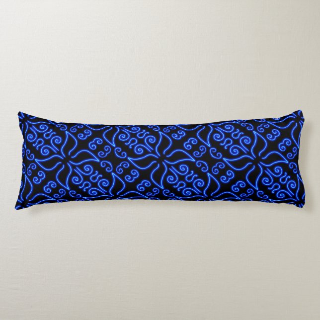 Neon Butterfly Seitenschläferkissen (Vorderseite)