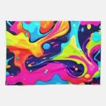 Neon Chaos Liquid Color Explosion