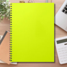Neon Chartreuse Solid Color | Classic