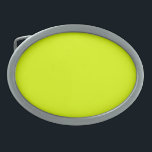 Neon Chartreuse Solid Color | Classic Ovale Gürtelschnalle<br><div class="desc">Neon Chartreuse - Die zeitlose Faszination des Solid Color Design: Eine faszinierende Mischung aus klassischer Form und eleganter Einfachheit. Dieses Design ist eine Feier des Powers und der Schönheit in einem Single, markante Farbe gefunden. Die solide Farbgestaltung zeichnet sich durch ihre raffinierte Eleganz aus und macht sie zu einem idealen...</div>