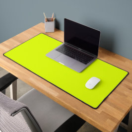 Neon Chartreuse Solid Color | Classic Schreibtischunterlage