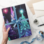 Neon Christmas Geschenkpapier<br><div class="desc">Neon Christmas</div>