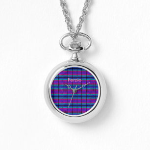Neon Circles Armbanduhr