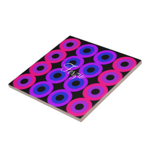 Neon Circles Fliese