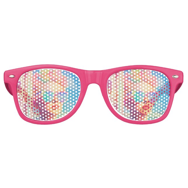 Neon Coastal Beauty mit Sonnenbrille (Vorderseite)