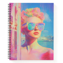 Neon Coastal Beauty mit Sonnenbrille