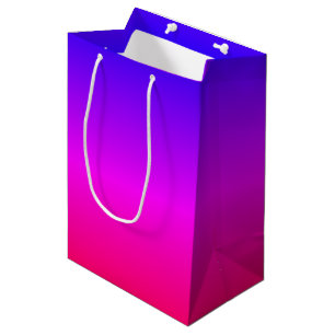 Neon Color Geschenktasche Mittlere Geschenktüte