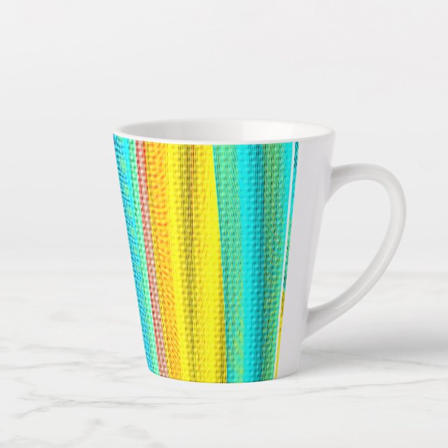 Neon colour Decorated Mug Milchtasse (Rechts)