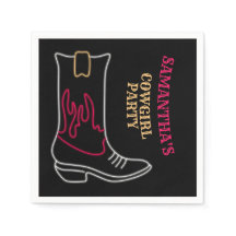 Neon Cowboy/Cowgirl Boot Party