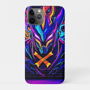 Neon Cyber Guardian Art Case-Mate iPhone Hülle