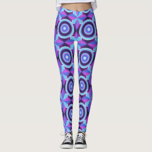 Neon Cyberpunk Mesh Leggings