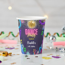 Neon Dance Party Geburtstag