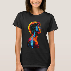 Neon-David-Statue T-Shirt