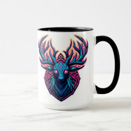 Neon Deer Tasse