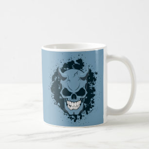 Neon Demon Skull Kaffeetasse