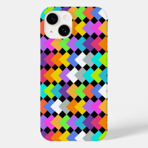 Neon Diamonds Case-Mate iPhone 14 Hülle