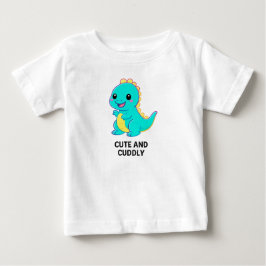 Neon Dino Kawaii – Cute and Cuddly Baby T-shirt