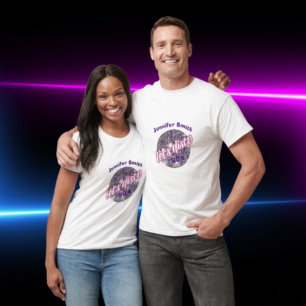 Neon Disco Vibes Retro Stytle der 90er Jahre T-Shirt