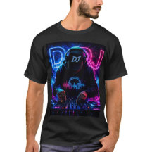 Neon-DJ-Kopfhörer Musikfestival-Grafik | EDM-DJ