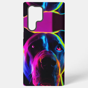 Neon Dog Samsung Galaxy Hülle