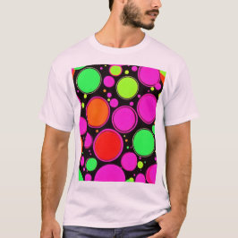 Neon Dot Party T-Shirt