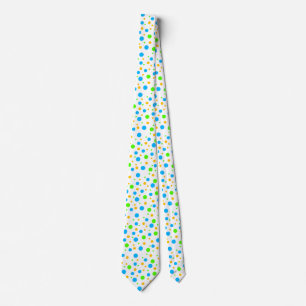 Neon Dots Krawatte