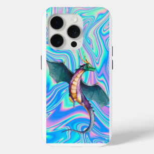 Neon-Drachen-Holografisches Design Case-Mate iPhone Hülle