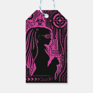 Neon-Dread-Protokoll Geschenkanhänger