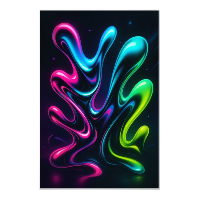 Neon Dreams II Posters & Prints Fotodruck (Vorne)