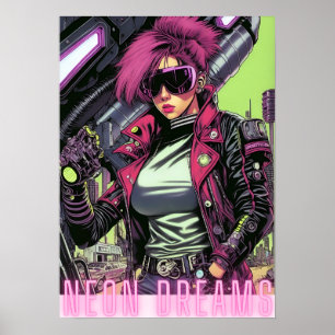 Neon Dreams Poster