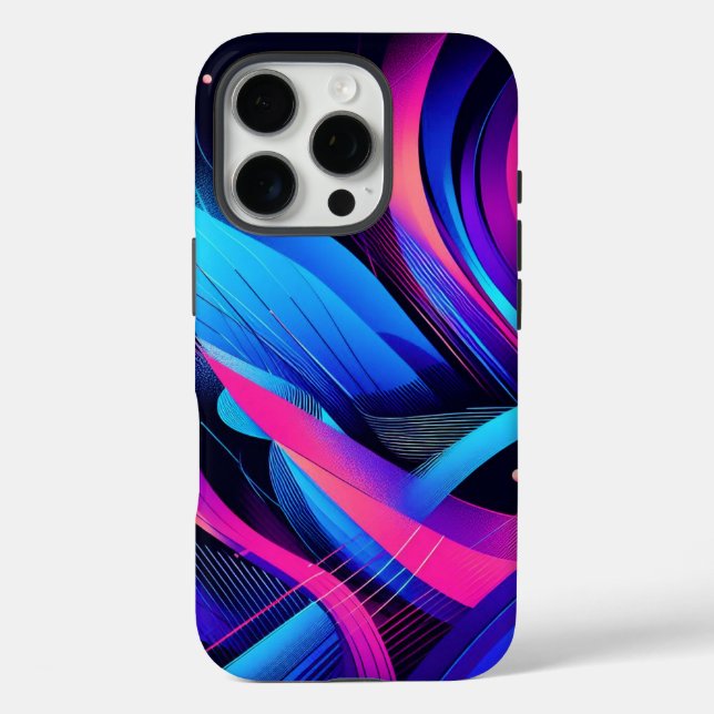 Neon-Drift Case-Mate iPhone Hülle (Rückseite)