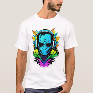 Neon-Dschungel-DJ-Vibes T-Shirt