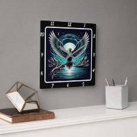 Neon Eagle Horizon Timekeeper