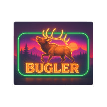 Neon-Elch-Schild