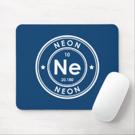 Neon Element Blue Mouse Pad Mousepad